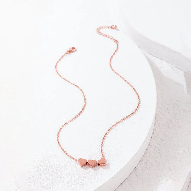 Collar Corazones Pequeños