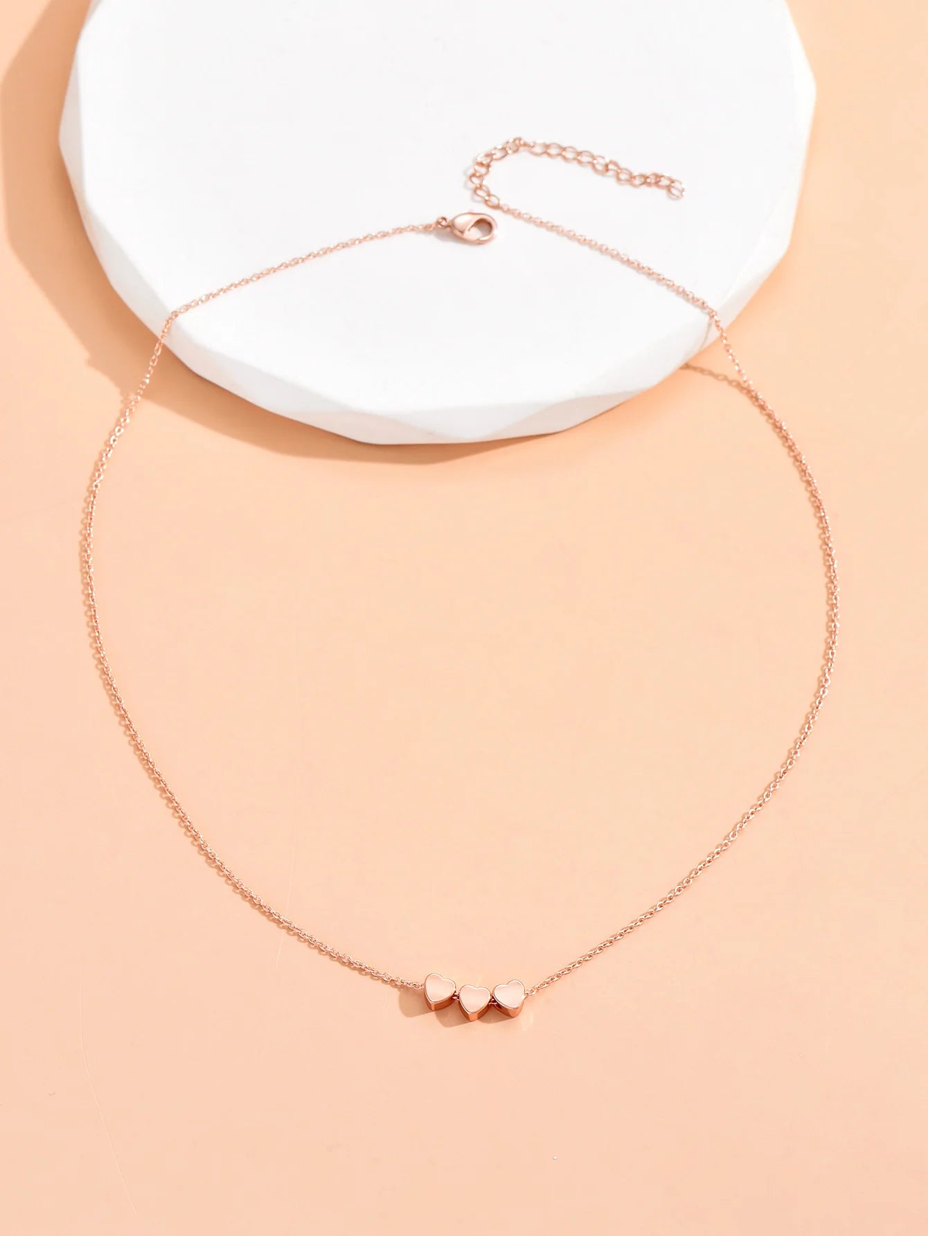 Collar Corazones Pequeños